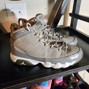 Jordan grey 9's  size 6.5Y